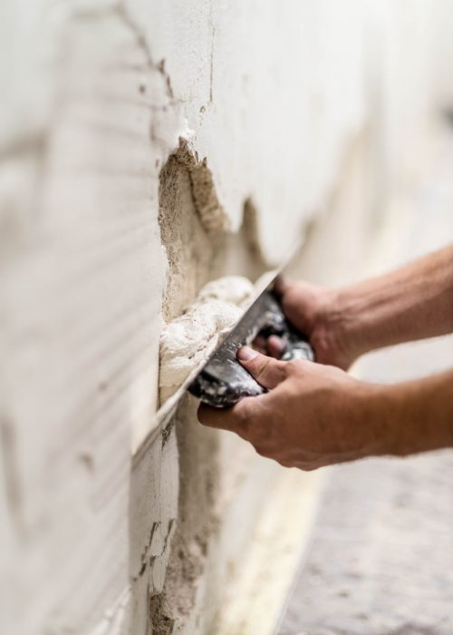 Jacques Desrosiers plaster repair